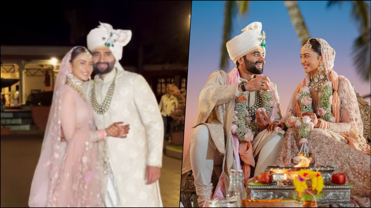 WATCH: Rakul Preet and Jackky Bhagnani Make First Public Appearance after Wedding WATCH: Rakul Preet Singh and Jackky Bhagnani Make First Public Appearance after Their Wedding
