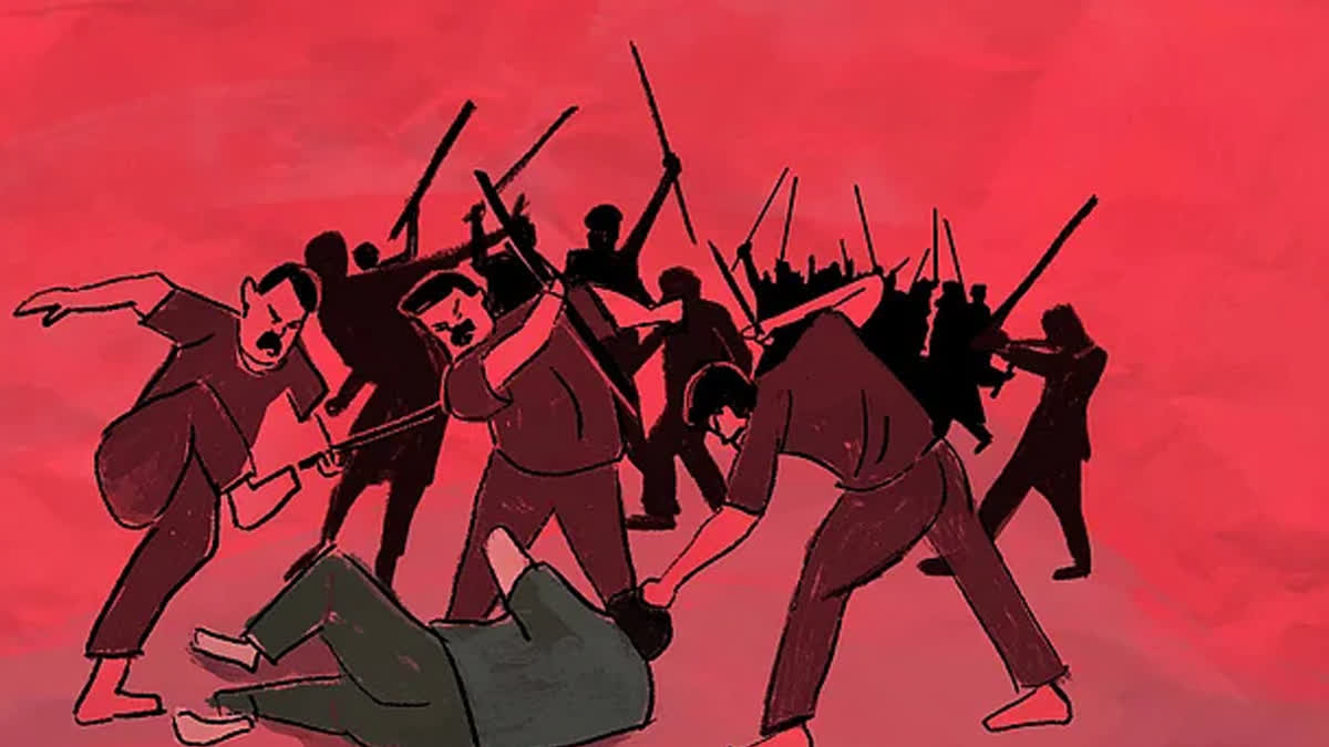 Breaking into house and assaulting