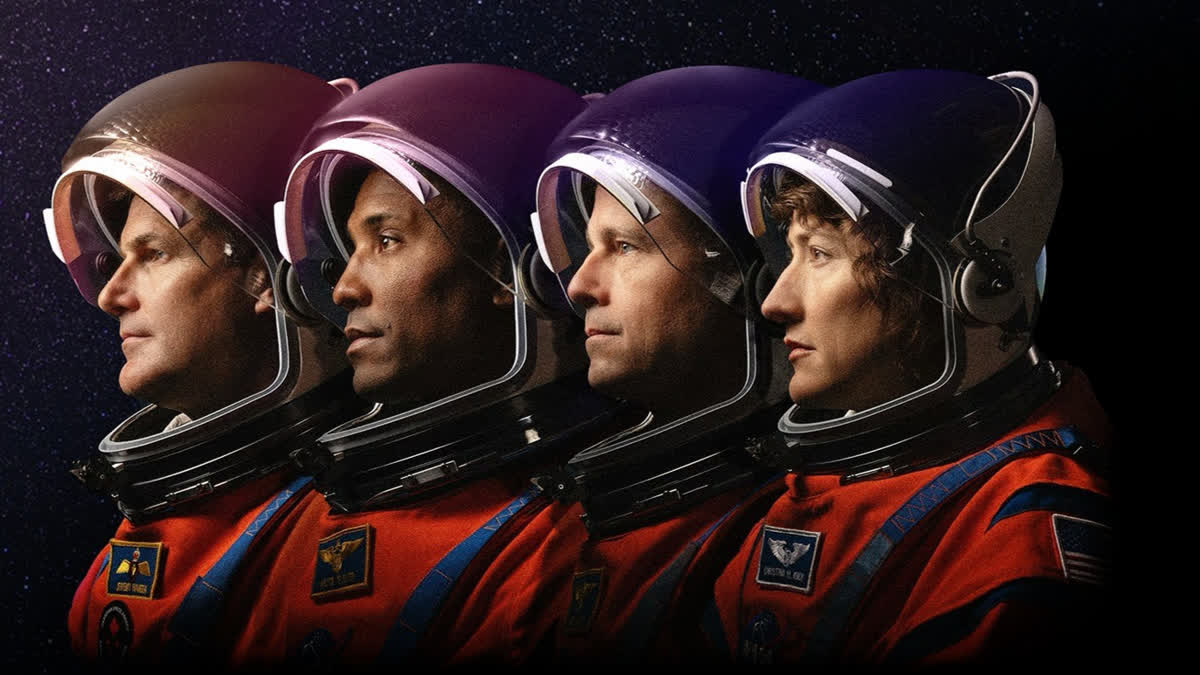 In picture: Artemis II crew