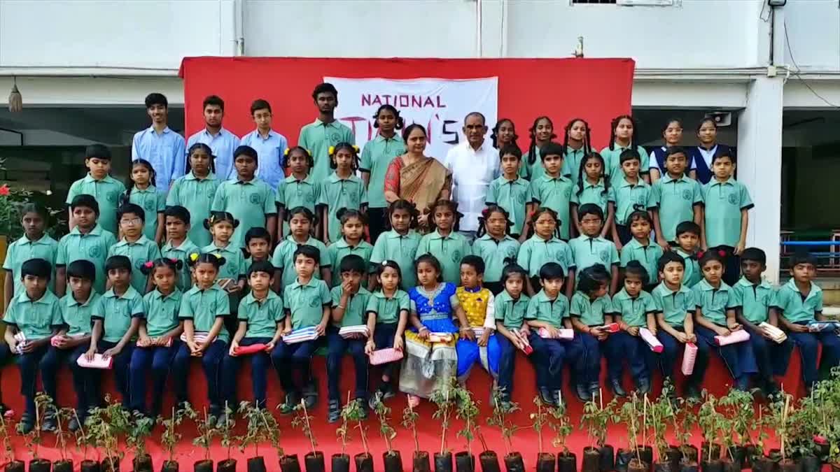 Montessori School Twins Day Celebrations at Tanuku