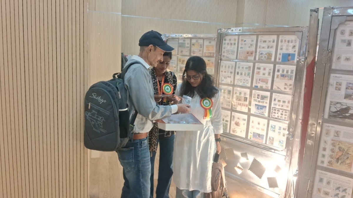 Unique exhibition of postage stamps held in Gaya