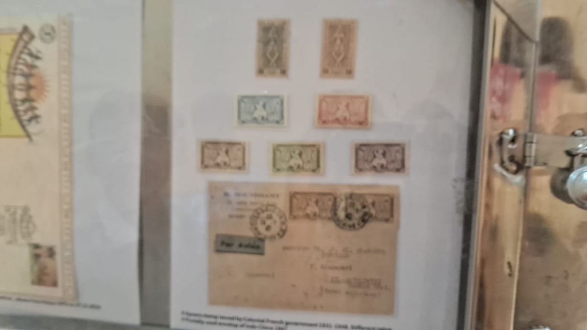 Unique exhibition of postage stamps held in Gaya