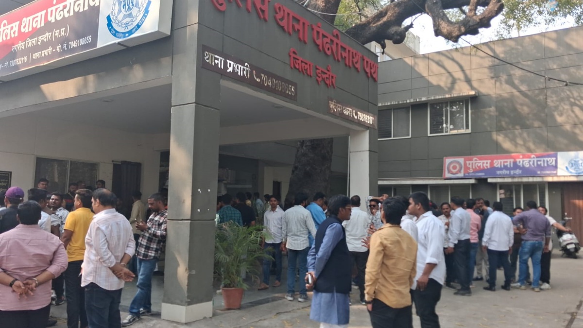 BJP CONGRESS VIOLENT CLASHES