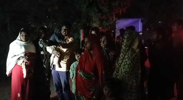 एमपी के मजदूरों का प्रदर्शन