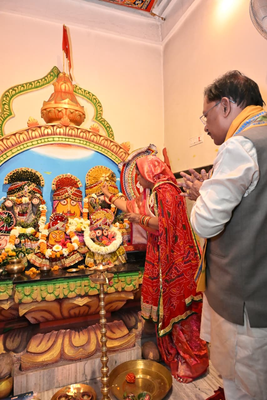 Worship in Jagannath temple