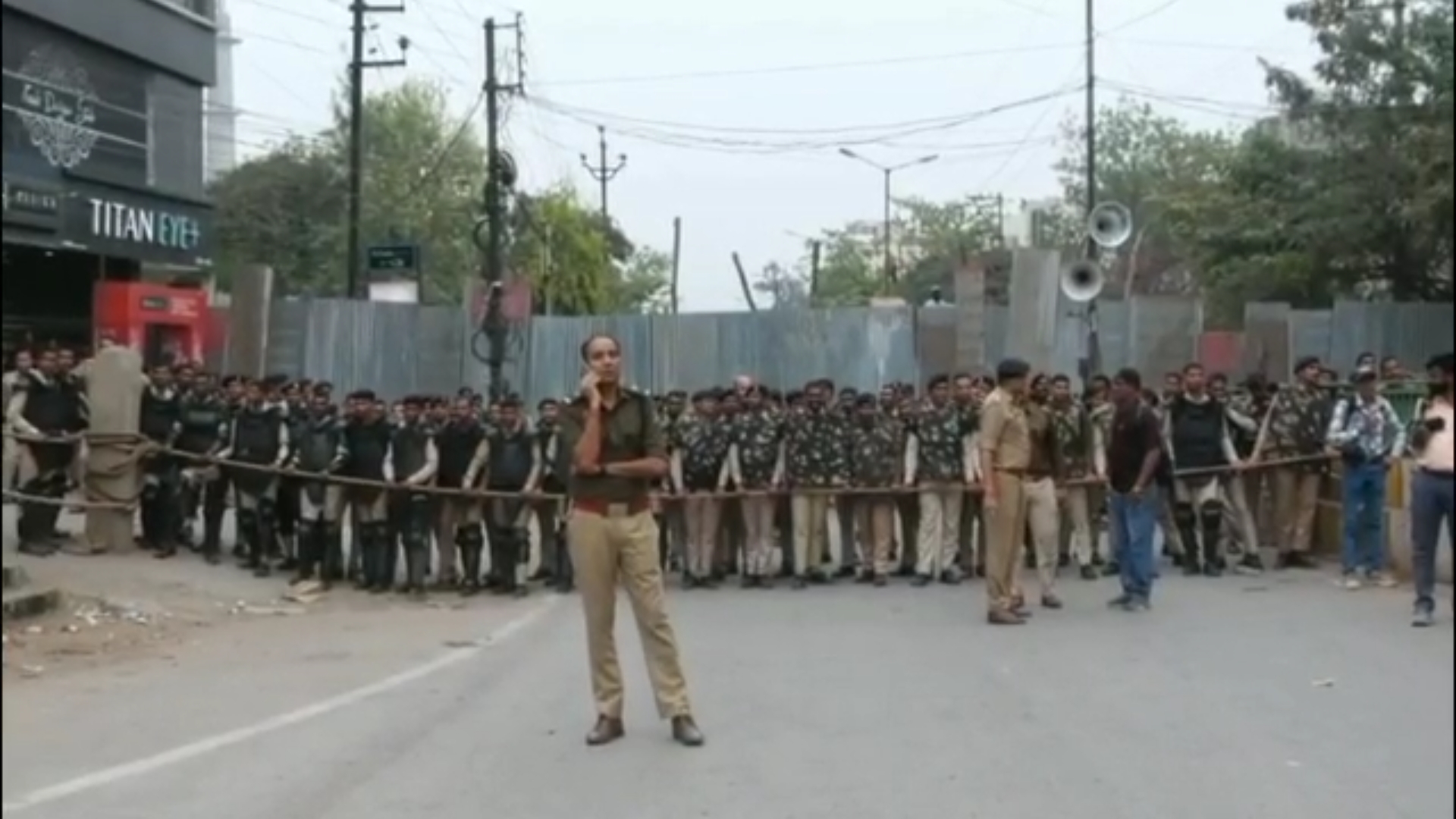 BJP Yuva Morcha protest