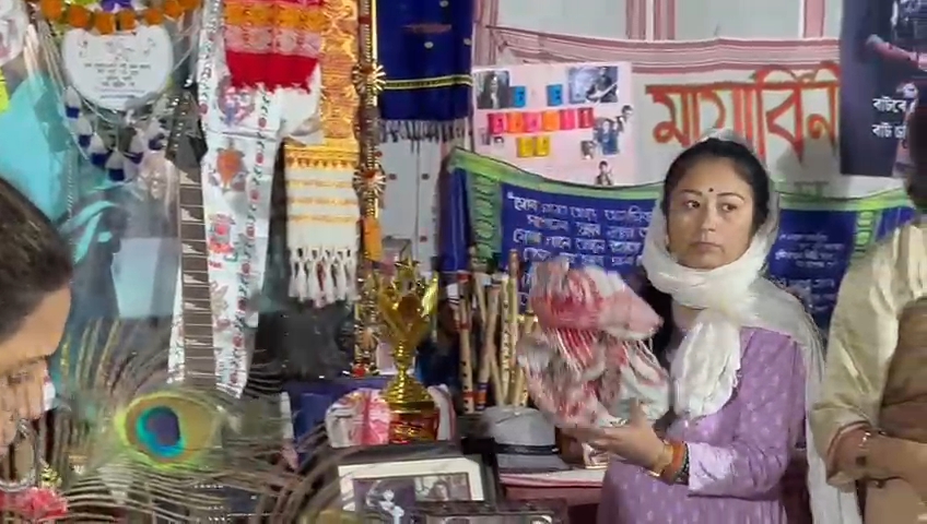 Garrima saikia Garg visits Zubeen khetra