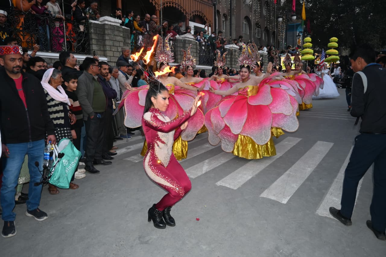 Cultural Parade at Mandi Shivratri Festival