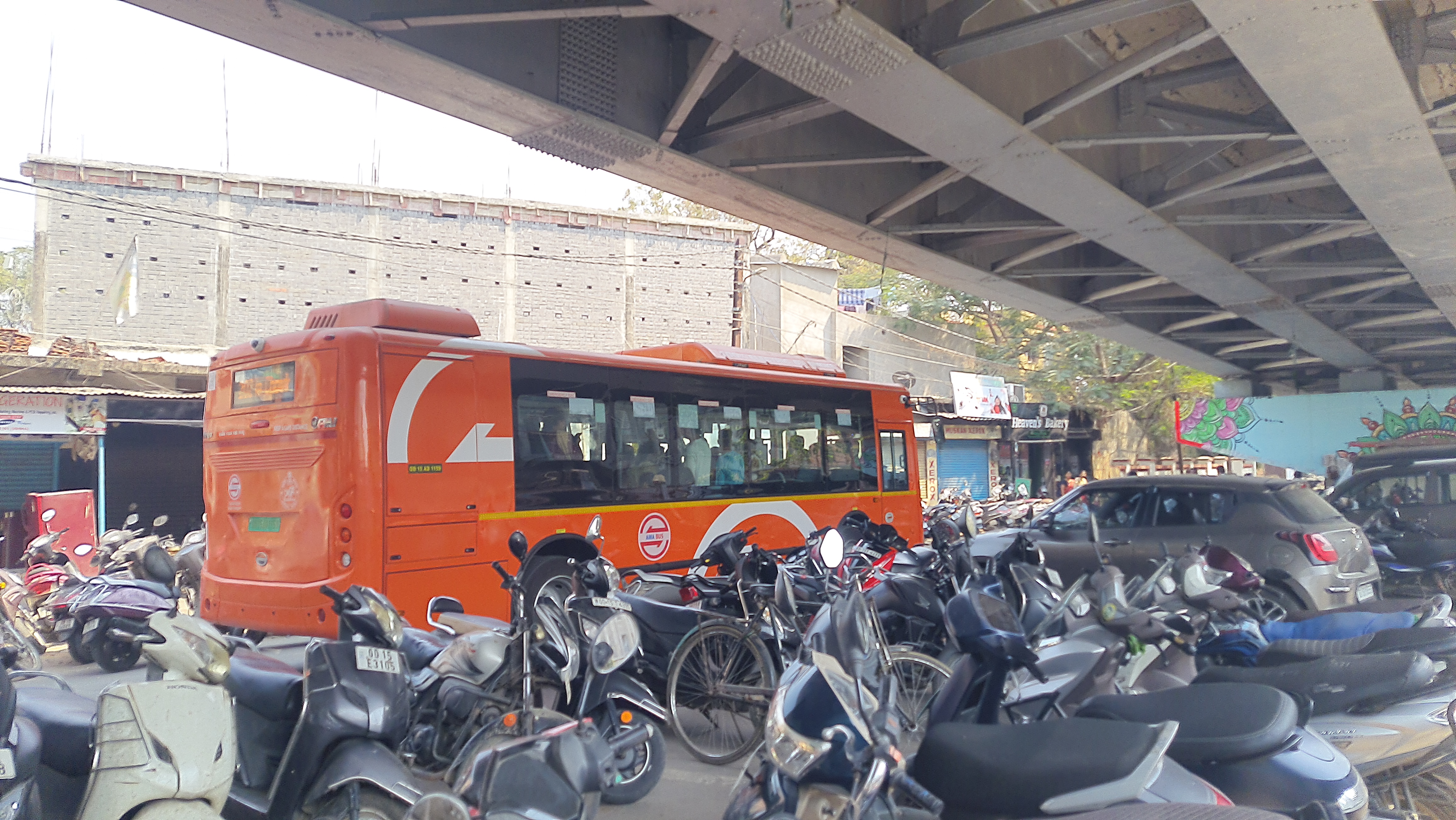 50 government buses are running in Sambalpur SMC, there are not enough  waiting areas