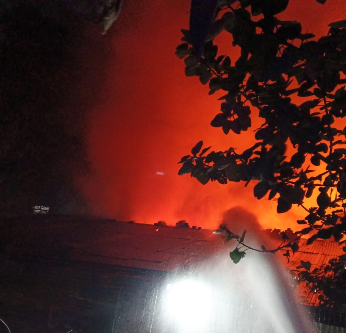 आग का तांडव