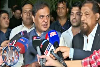 Assam CM Himanta Biswa Sarma met BJP Dispur MLA Atul Bora at his residence