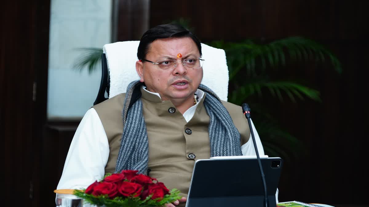 CM Pushkar Singh Dhami