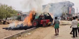 Tractor_Catches_Fire
