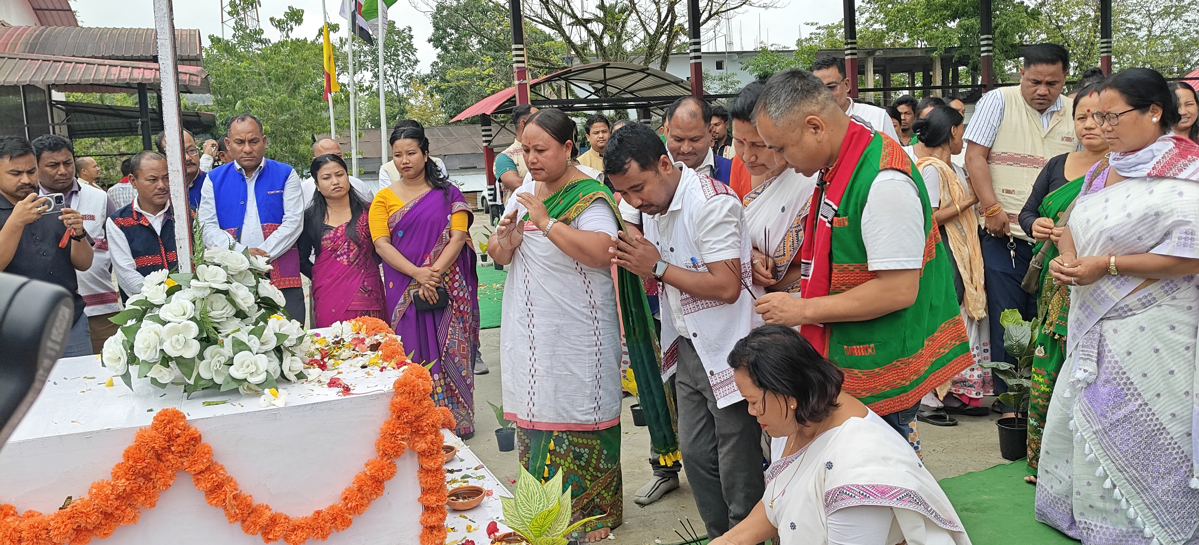 Observance of National Martyrs' Day in Jonai initiative of three organizations