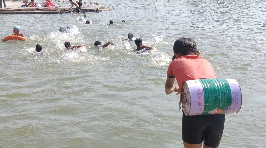 Ujjain shipra training session