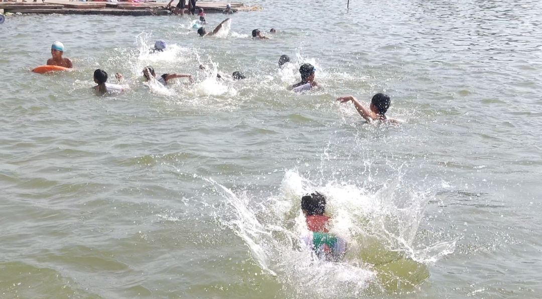 Ujjain shipra training session