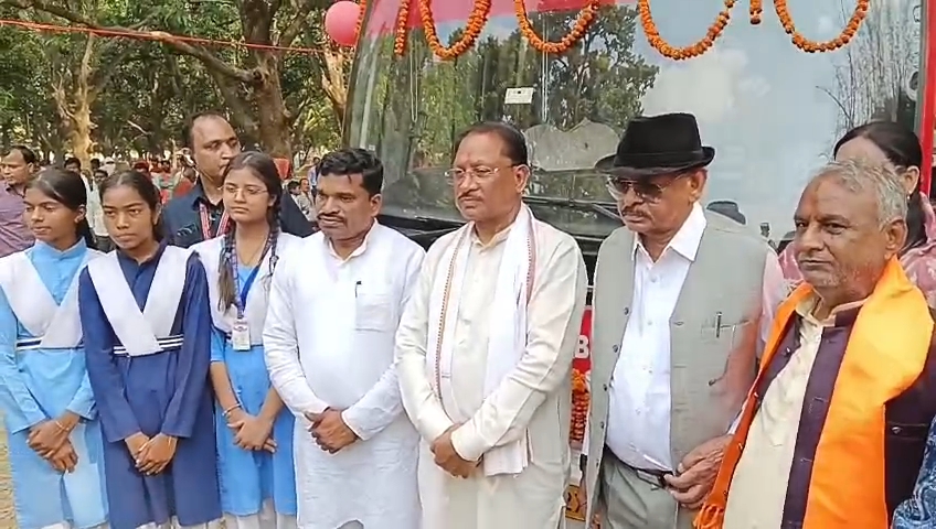 Kushaha village chaupal CM Sai