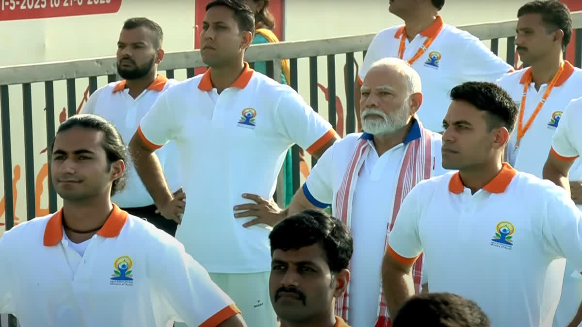 International Yoga Day 2025: India Hosts Historic Mass Yoga Event At 1 Lakh Locations Nationwide