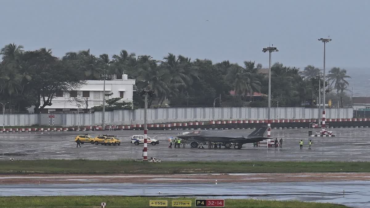 British Fighter Jet stuck in India