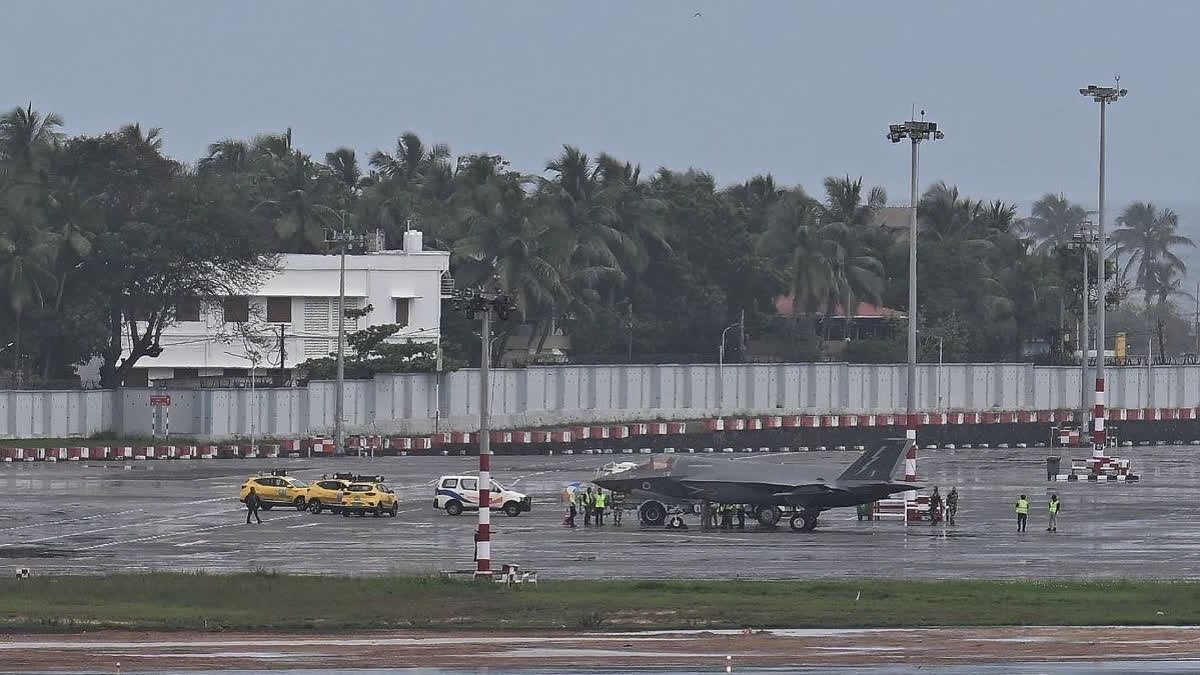 Kerala: British Fighter Jet Stuck In Thiruvananthapuram For 8th Day ...