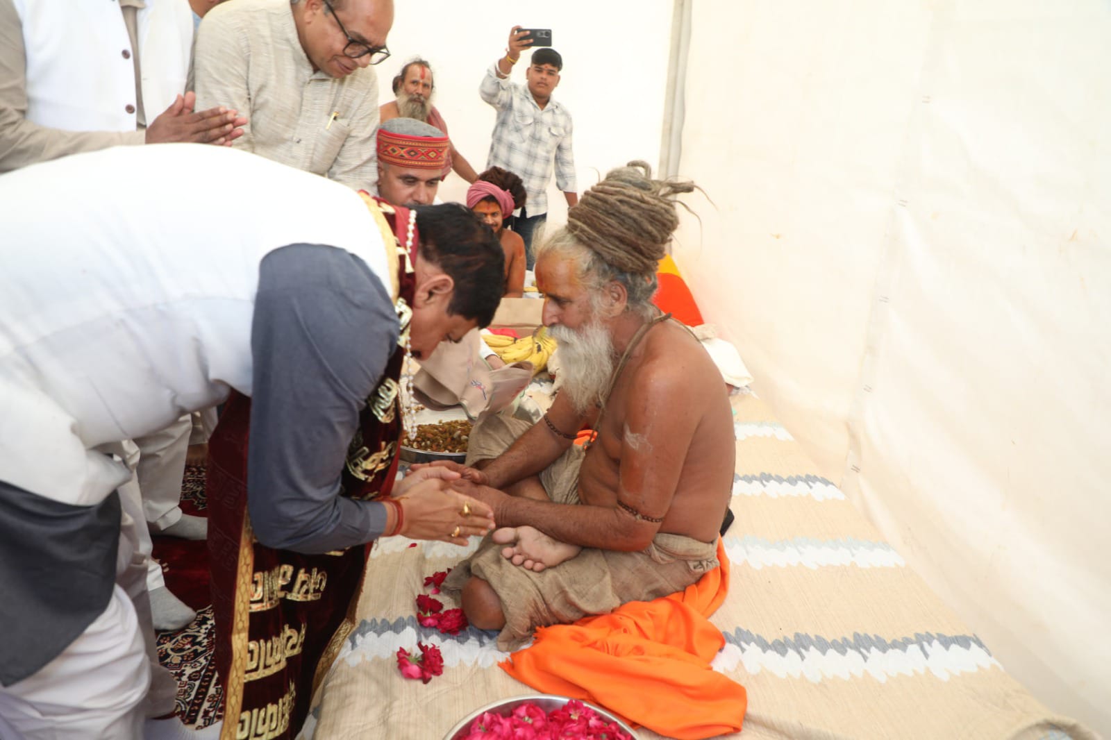 mohan yadav reached ujjain