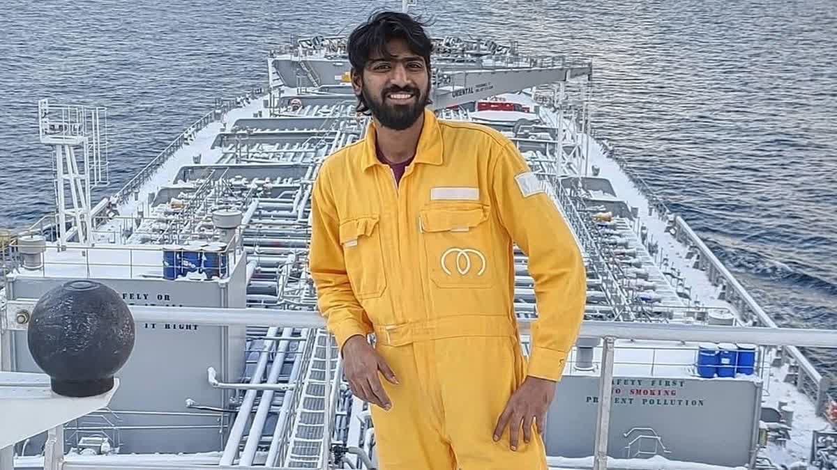 Deceased Tamil Nadu seafarer Nishanth Uirthanathan