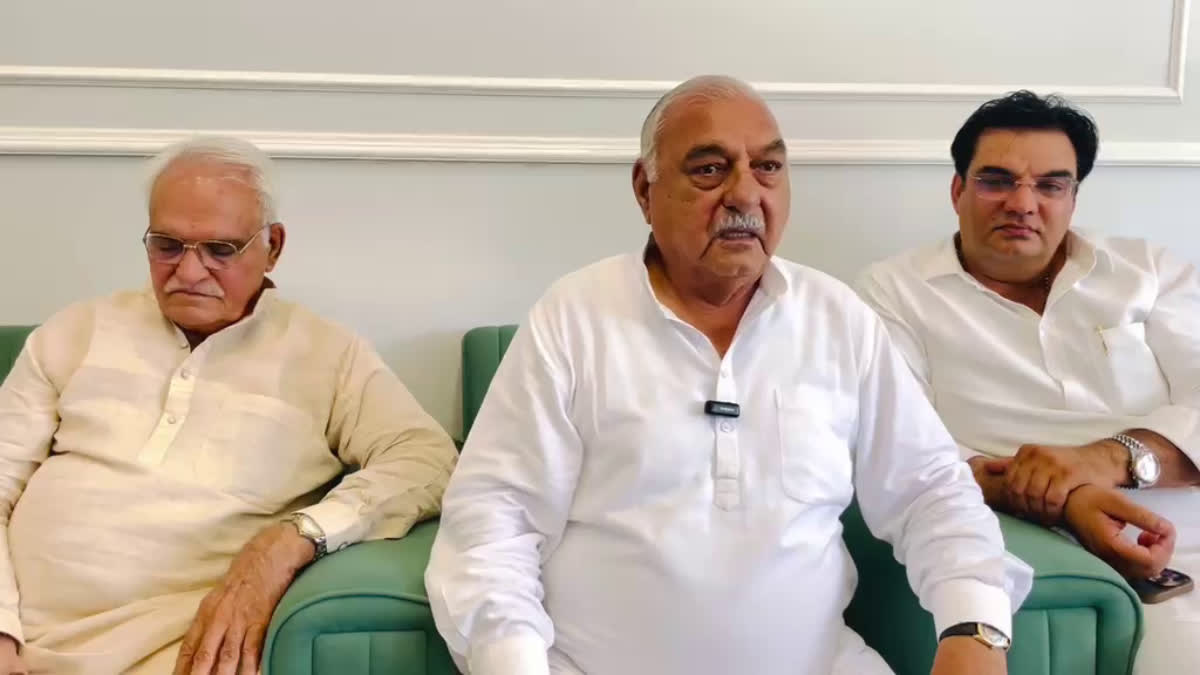 BHUPINDER HOODA ON LAW AND ORDER