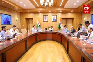 REVIEW MEETINGS IN DISPUR