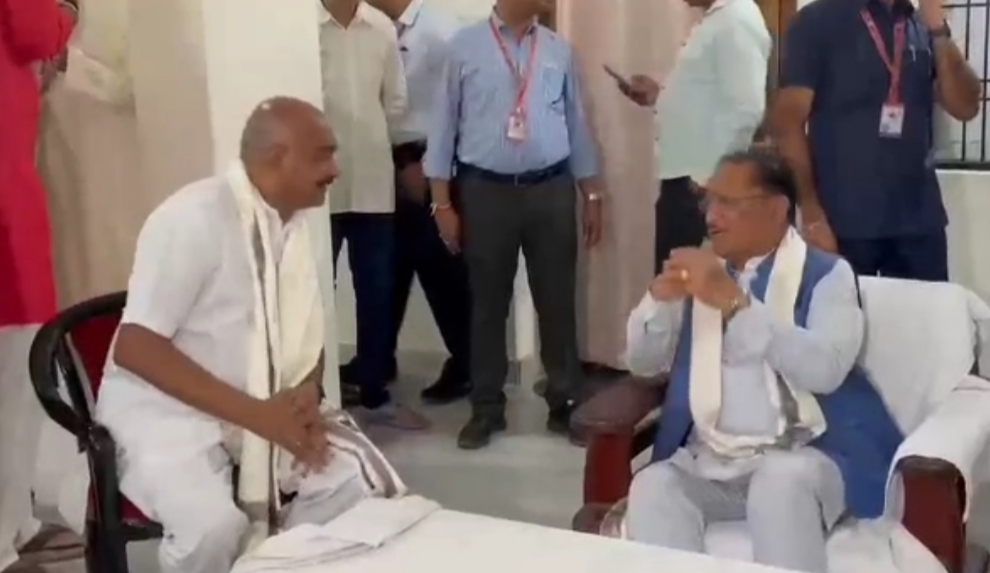 CM Sai Meet brijesh Pandey