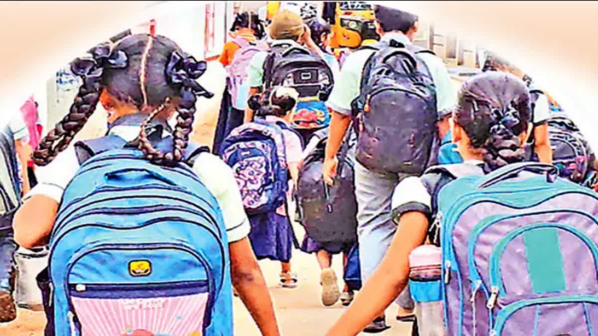 Heavy School Bags For School Going Kids