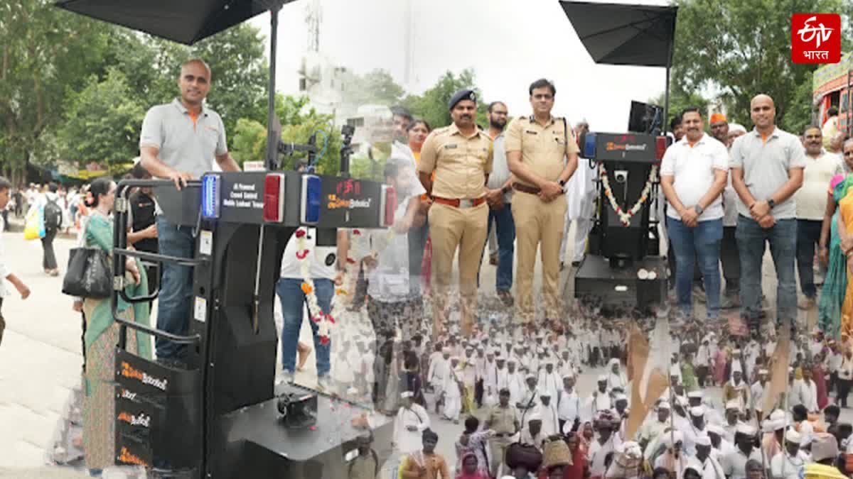 AI Mobile Tower for Crowd Control