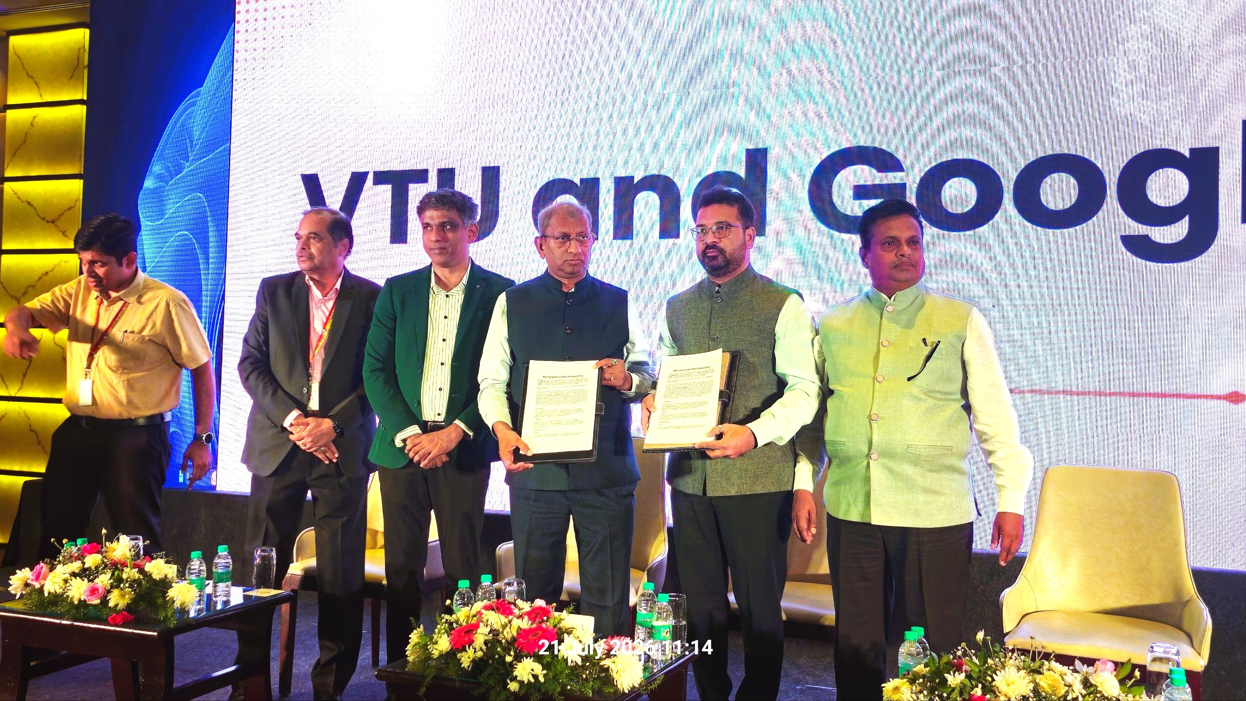 Google-VTU Partnership To Equip Three Lakh Engineering Students With AI Skills, Industry Training And Employment Opportunities