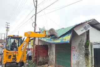 Nainital encroachment action