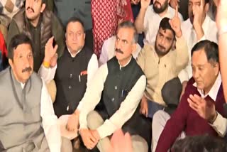 CONGRESS PROTEST IN SHIMLA