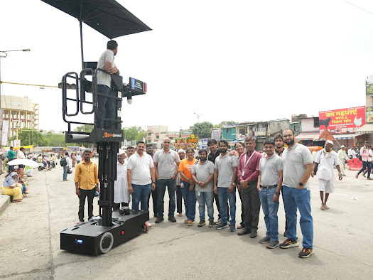 AI Mobile Tower for Crowd Control