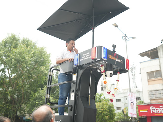 AI Mobile Tower for Crowd Control