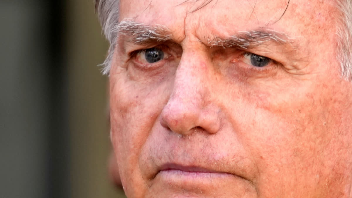 Brazilian Police Accuse Ex-President Bolsonaro Of Planning To Flee To Argentina And Seek Asylum Brazil’s former President Jair Bolsonaro