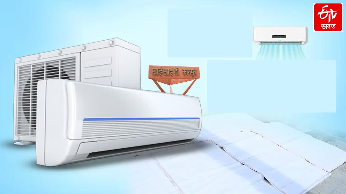 IIT Kanpur insulation sheet reduce 12 degrees temperature building in scorching heat