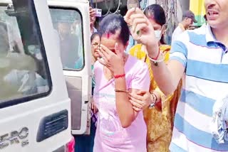 lady inspector arrested In bettiah