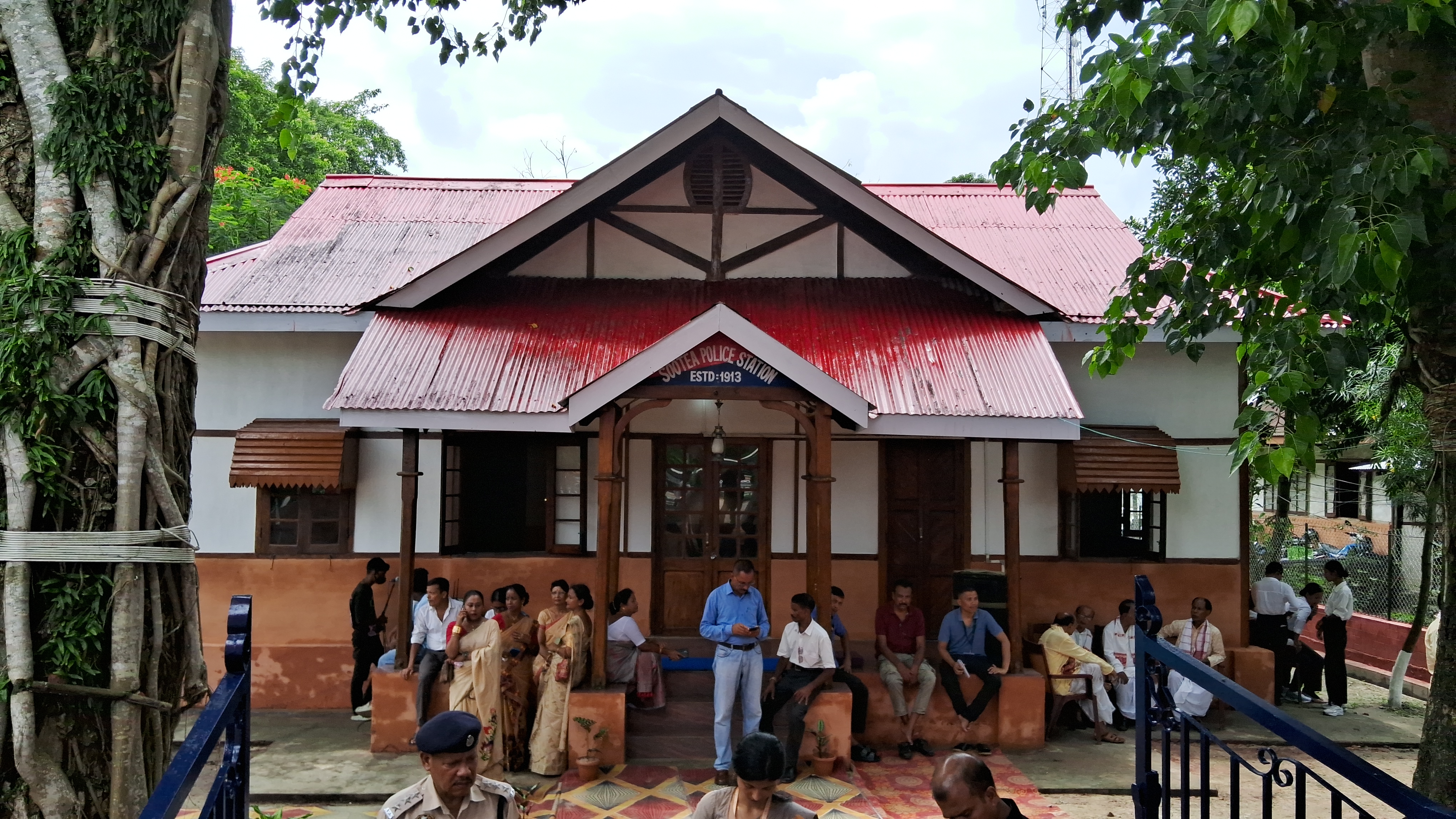 Assam CM laid the foundation stone for project to transform the Sootea police station