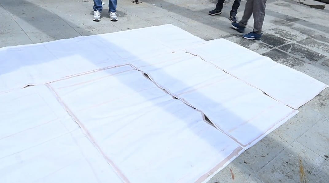 IIT Kanpur insulation sheet reduce 12 degrees temperature building in scorching heat