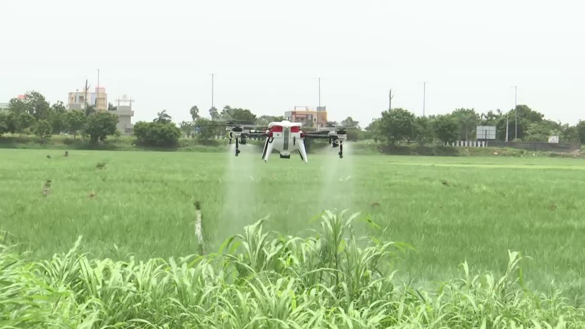 Kisan Drone Raja in Vijayawada