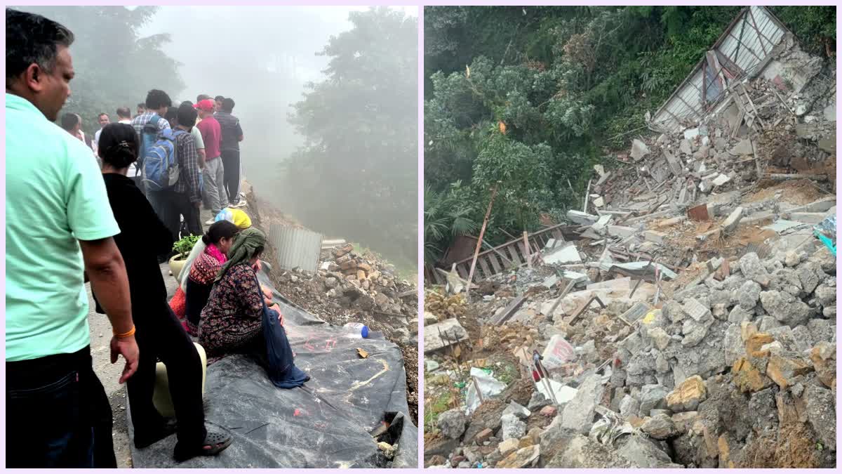 Mussoorie Heavy rain