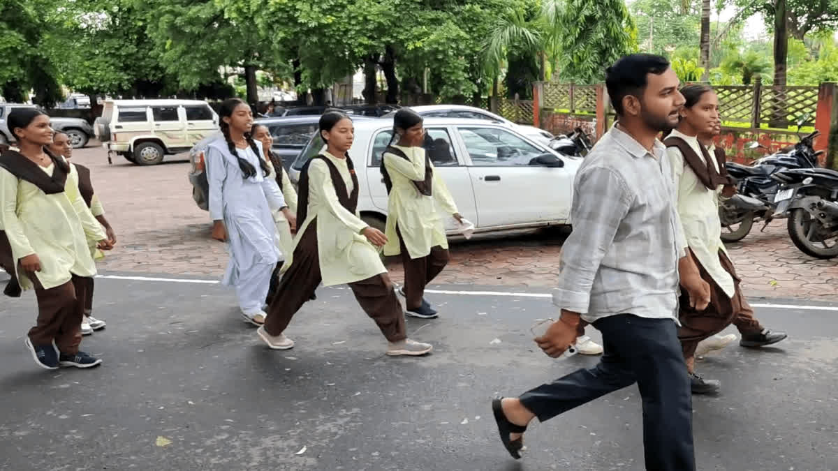 Shahdol student protest