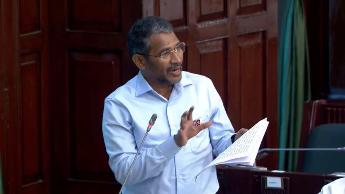 சட்டப்பேரவையில் அமைச்சர் வன்னி அரசு பேச்சு