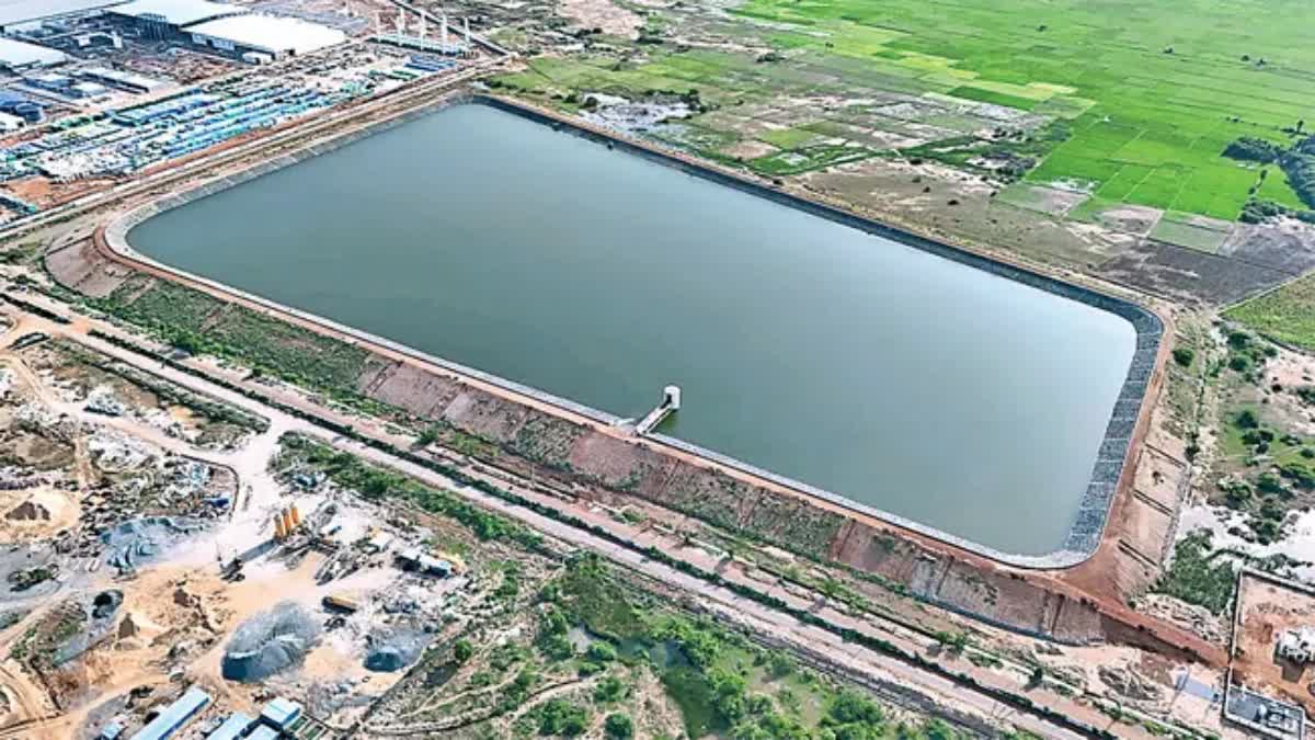 60 ఎకరాల్లో భారీ నీటి స్టోరేజీ ట్యాంకు