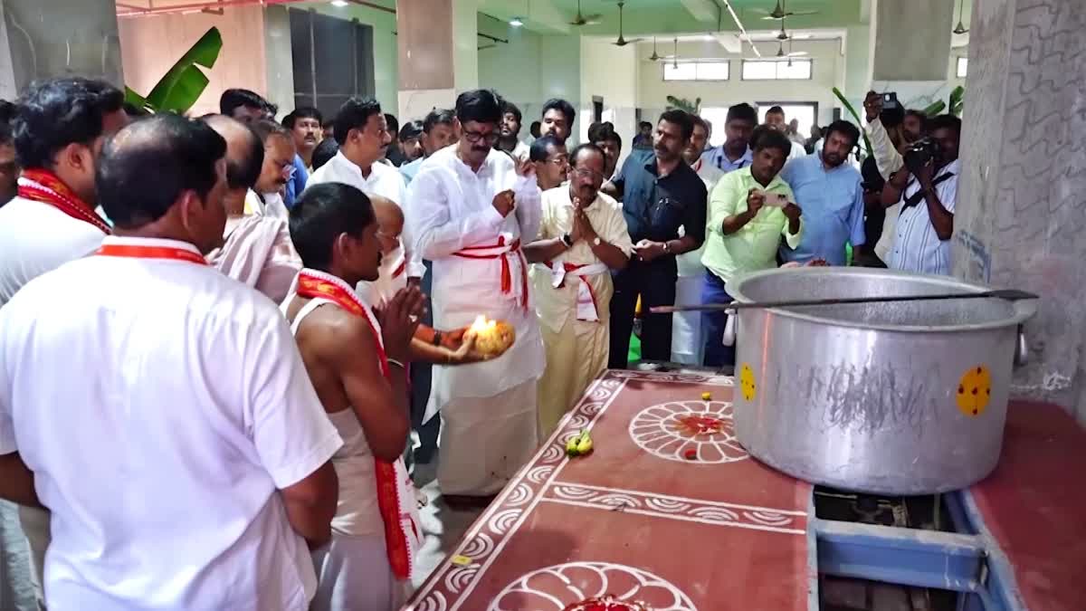 రూ.52.50 కోట్లతో కనకదుర్గ ఆలయంలో భారీ అన్నప్రసాద, లడ్డూ పోటు భవనాలు ప్రారంభం