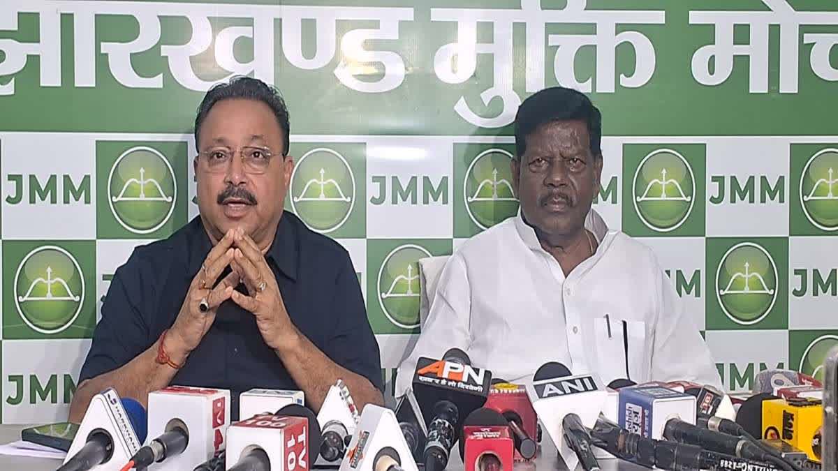MLA Hemlal Murmu and MLA Anant Pratap Dev