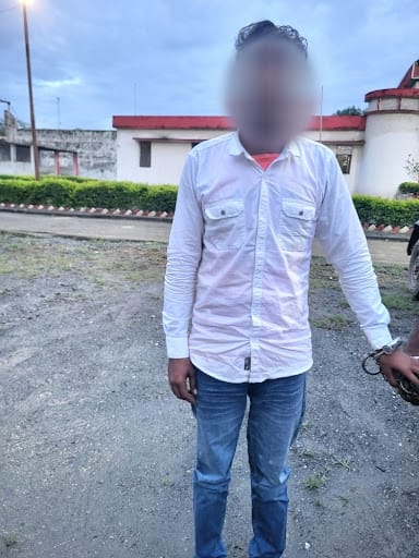 Molest Accused arrest Singrauli