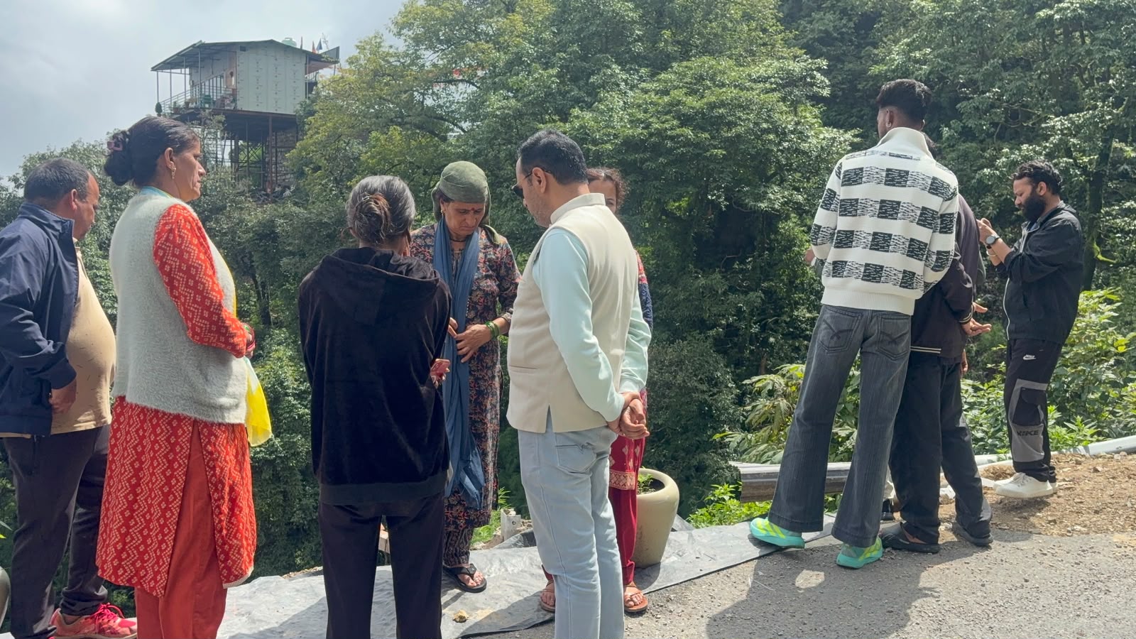Mussoorie Heavy rain